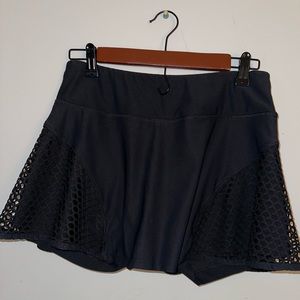 Black Skort With Cute Back